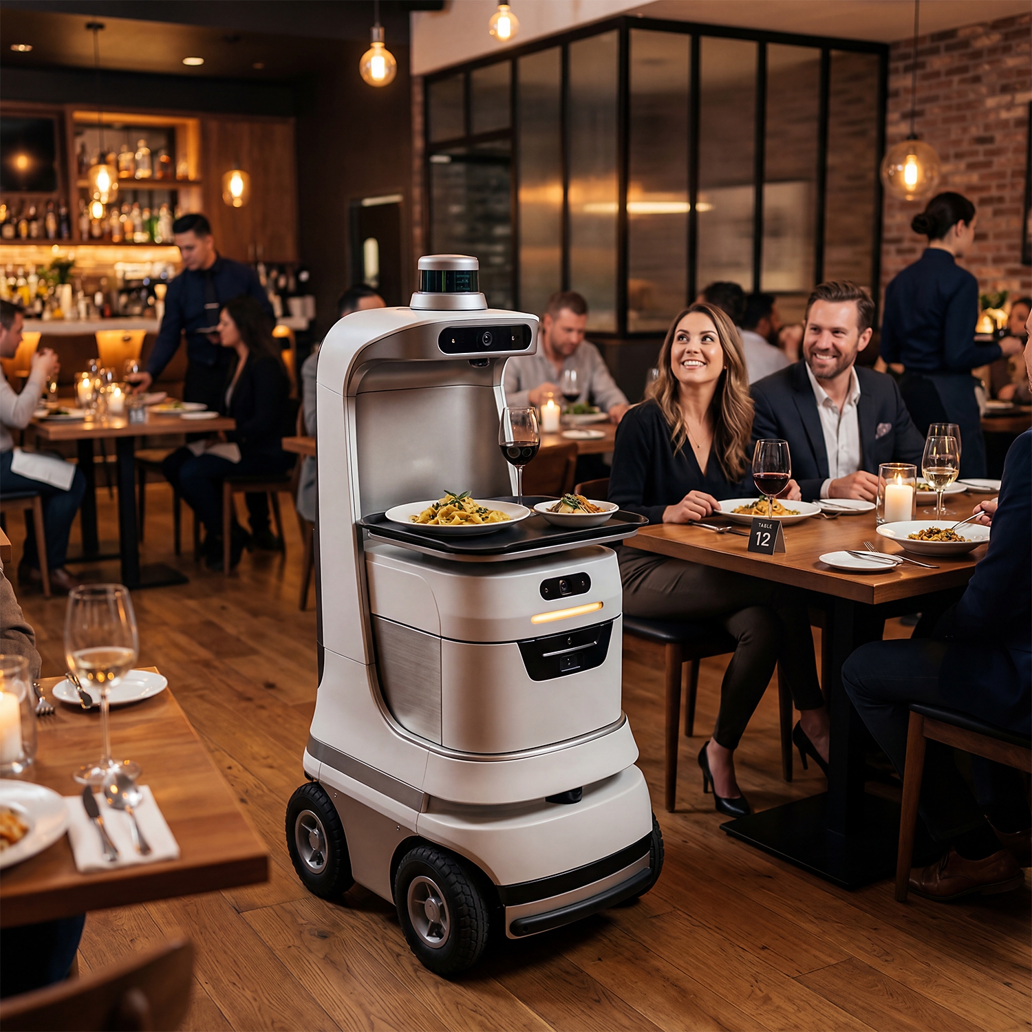 Restaurant-Roboter