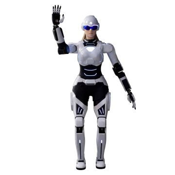 AiMOGA Mornine Multilingual AI Powered Humanoid Robot